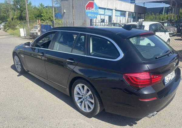 BMW Seria 5 cena 49999 przebieg: 251600, rok produkcji 2013 z Działdowo małe 436